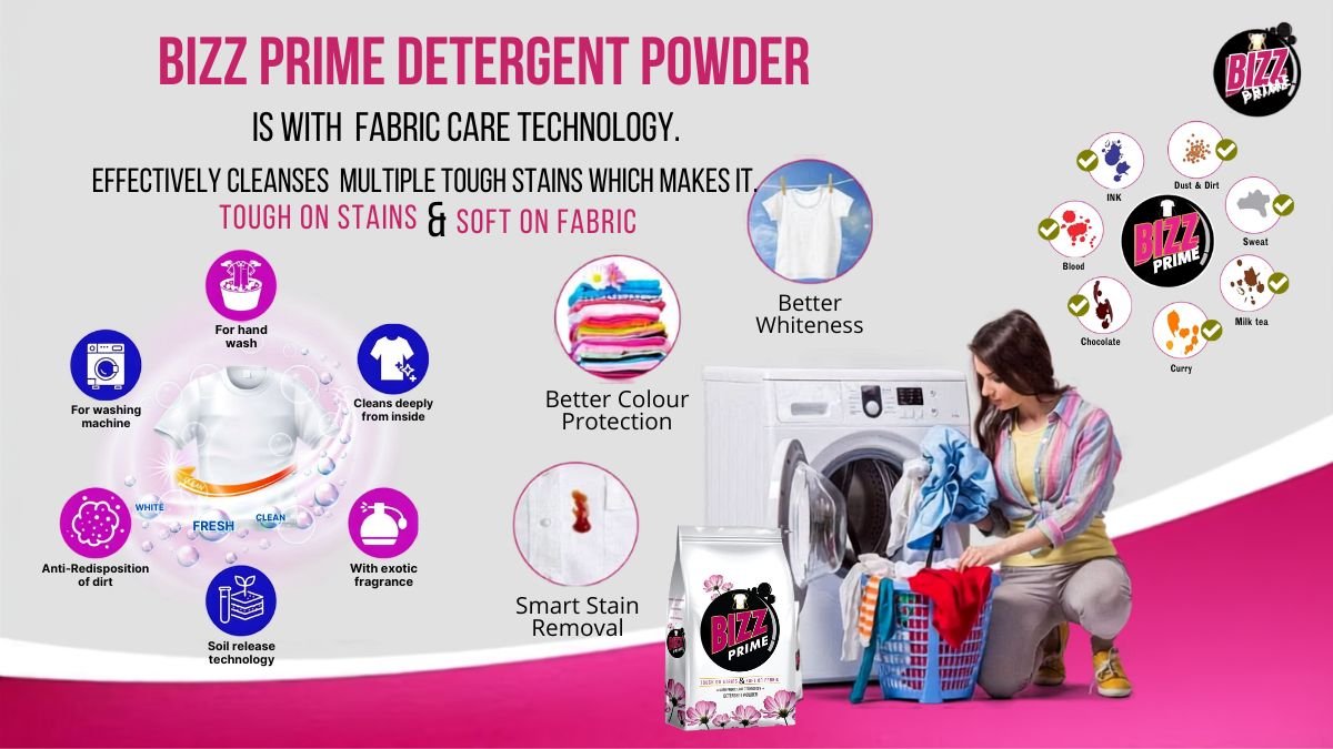 Bizz Prime Detergent Powder