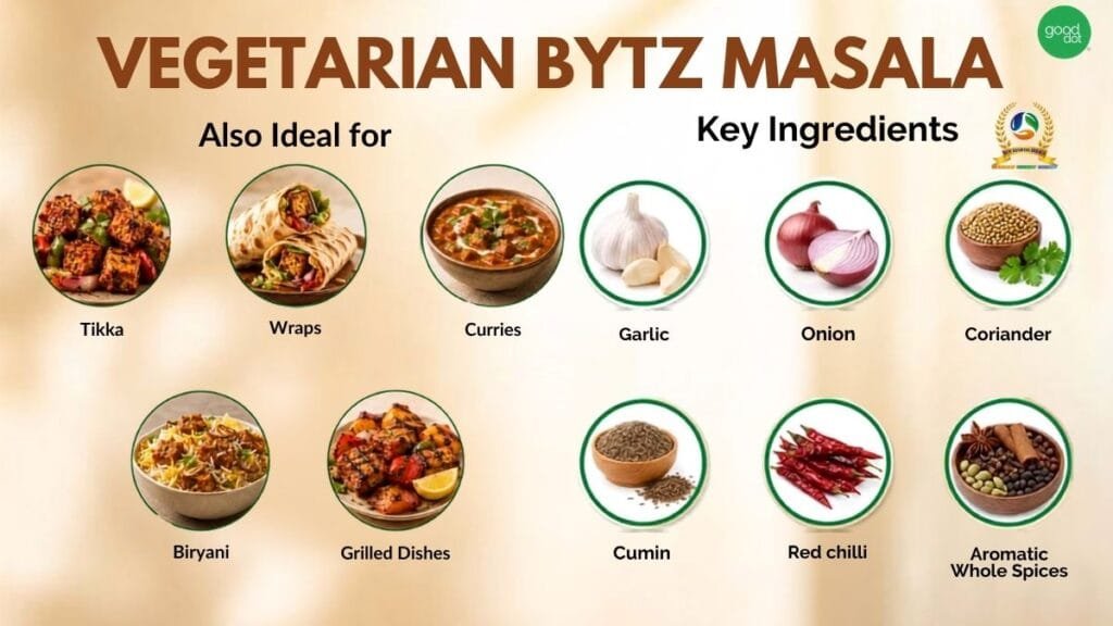 Good Dot Instant Vegetarian Bytz Masala