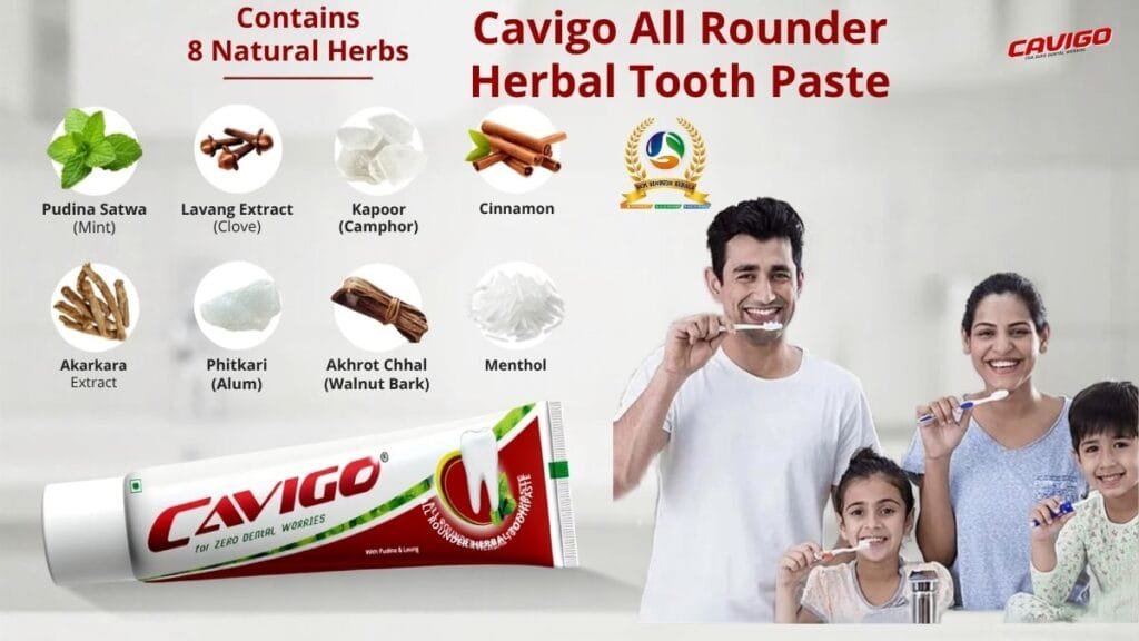 Cavigo All Rounder Herbal Tooth Paste
