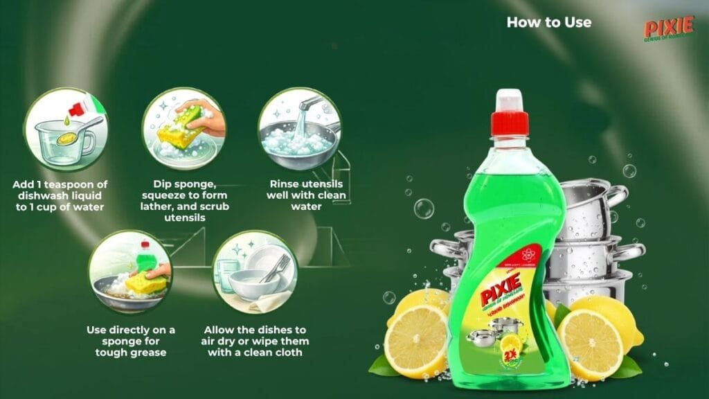 Pixie Liquid Dishwash
